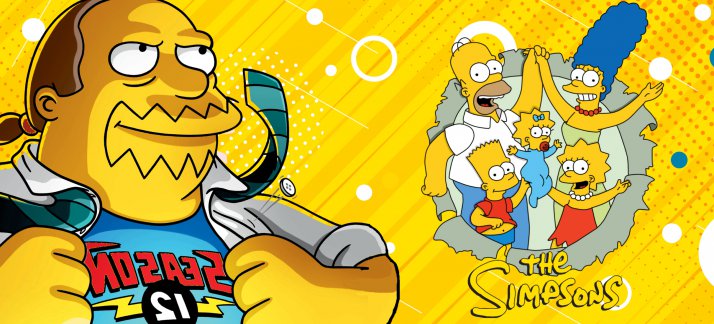 Mug design template: Simpsons, Comic Book Guy - Animes and Cartoons