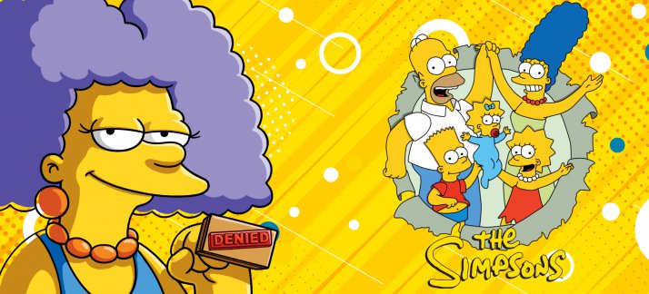 Mug design template: Simpsons, Selma Bouvier - Animes and Cartoons