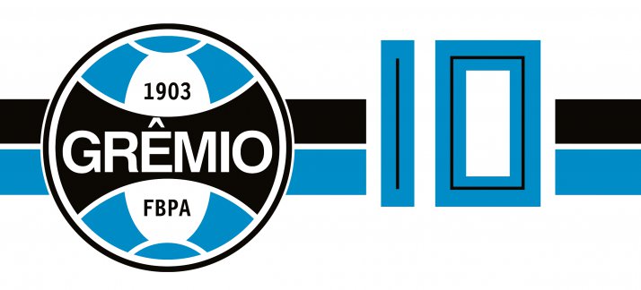 Mug design template: Grêmio, soccer, shirt 10 - Sports