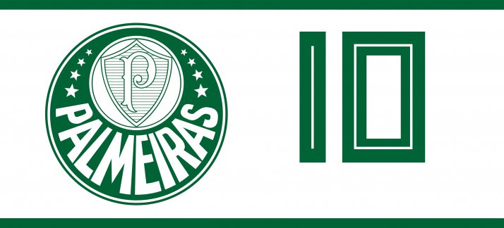 Mug design template: Palmeiras, soccer, shirt 10 b - Sports