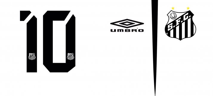 Mug design template: Santos, soccer, shirt 10 - Sports