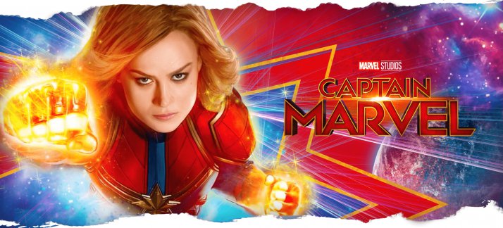 Mug design template: Captain Marvel, character - Movies and Series