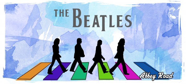 Mug design template: The Beatles, Abbey Road - Music