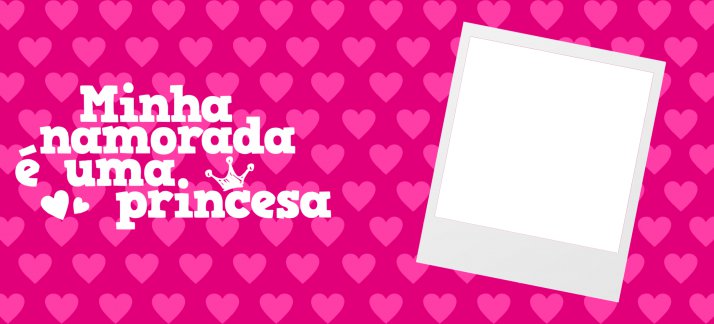 Mug design template: Valentine's Day - My girlfriend is a princess - Valentines