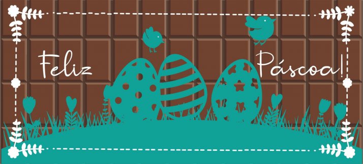 Mug design template: Happy Easter - chocolate, mug - Easter