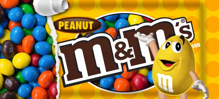 Mug design template: Easter - M&M's chocolate, peanuts - Easter