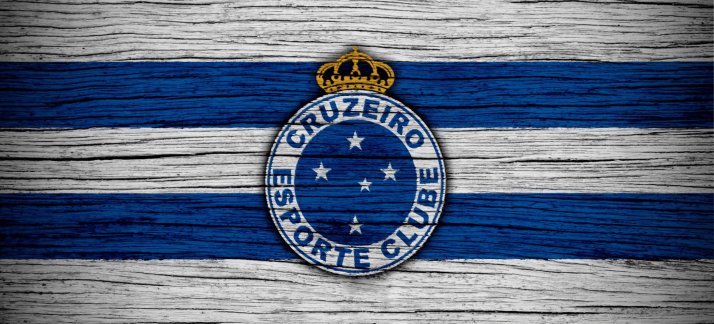 Mug design template: Cruzeiro FC - striped flag - Sports