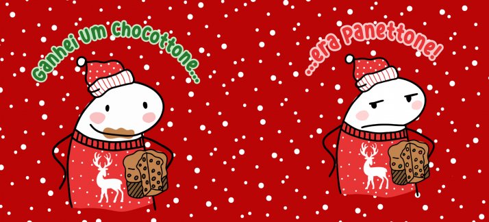 Mug design template: Christmas, Flork - I got a chocottone... it was a panettone! - Christmas