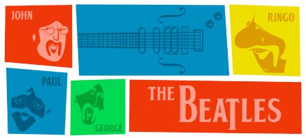 The Beatles, colourful