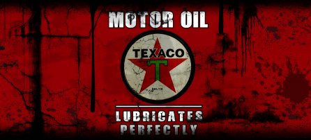 Oil can, Texaco - motor oil