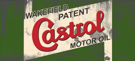 Oil can, Castrol - motor oil