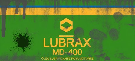 Oil can, Lubrax - motor oil