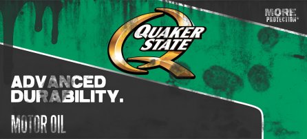 Oil can, Quaker State - motor oil