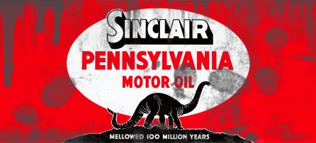 Oil can, Sinclair - Pennsylvania motor oil