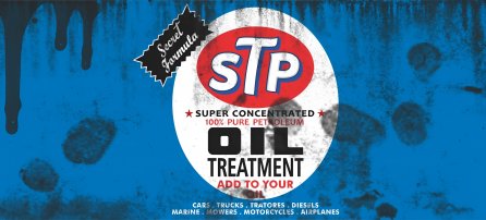 Oil can, STP secret formula - motor oil