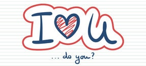 Similar design template: I love you... do you?