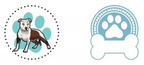 Similar design template: Dog, Pet, American Stafford