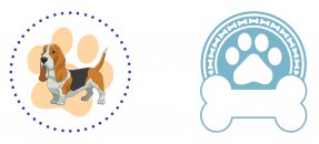 Similar design template: Dog, pet, basset hound