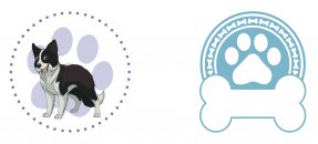 Similar design template: Dog, pet, border collie