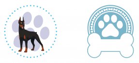 Similar design template: Dog, Pet, Doberman