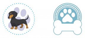Similar design template: Dog, pet, sausage