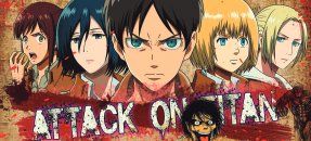 Similar design template: Attack on Titan