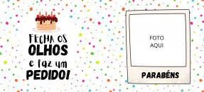 Similar design template: Birthday - Make a wish