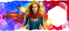 Similar design template: Captain Marvel, with photo