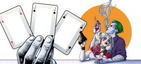 Similar design template: Joker and Harlequin