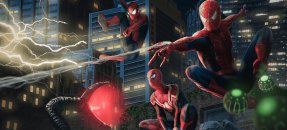 Similar design template: Spiderman, Webs, Super Hero