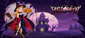 Similar design template: Halloween, Witch