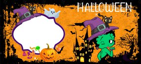 Similar design template: Halloween, little witch