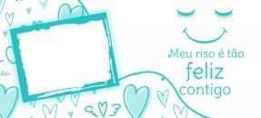 Similar design template: Valentine's Day - My smile is so happy with you