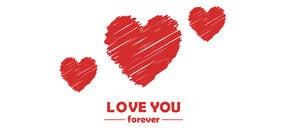 Similar design template: Love you forever