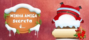 Similar design template: Christmas - Secret friend is...