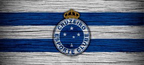 Similar design template: Cruzeiro FC - striped flag