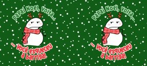 Similar design template: Christmas, Flork - Santa Claus, come back... you forgot your belly!