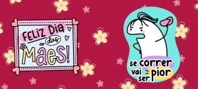 Similar design template: Mother's Day, Flork - If you run, it will be worse!