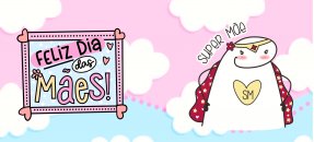 Similar design template: Mother's Day, Flork - Super mom!