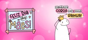 Similar design template: Mother's Day, Flork - She doesn't wear a crown, but she's my queen!