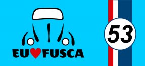 Similar design template: I love Beetle (M - blue)